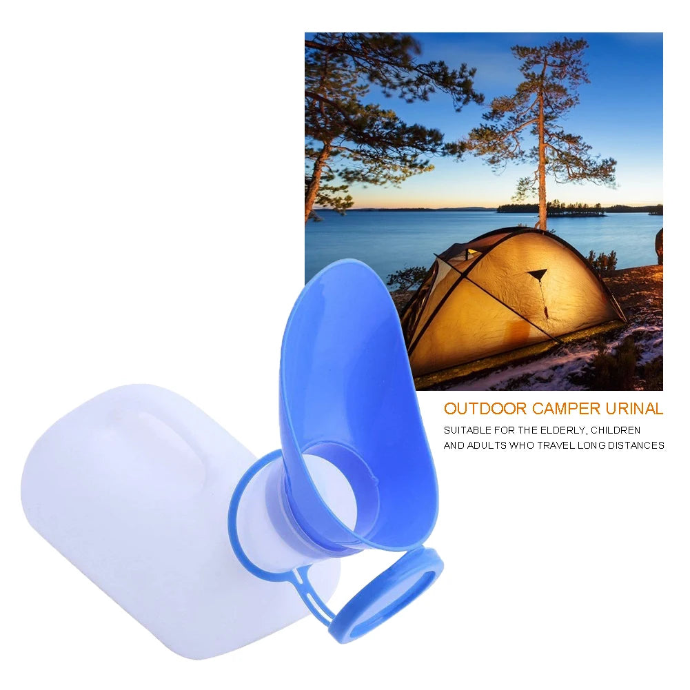 1000ML Portable Plastic Mobile Urinal Toilet Aid Bottle Outdoor Camping Car Urine Bottle For Women Men Journey Travel Supplies - MyLootWare