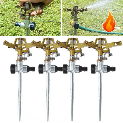 Garden Sprinklers 360 Degree Adjustable Rotate