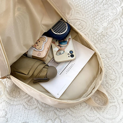 Cute Women’s College Backpack Bowknot Style