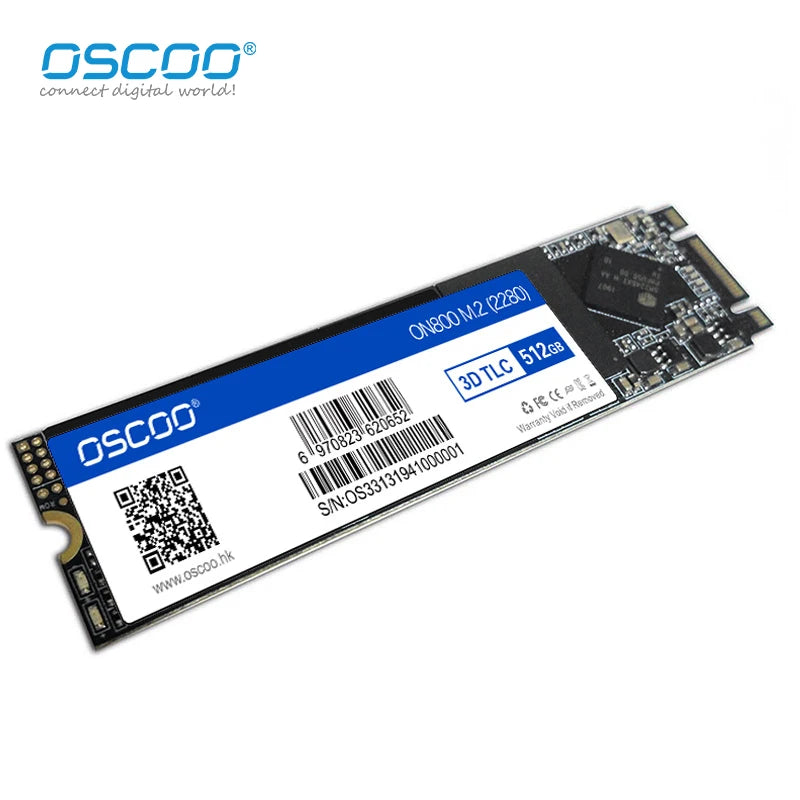 OSCOO SSD M.2 SATA3 2280 Internal Hard Drive 128GB