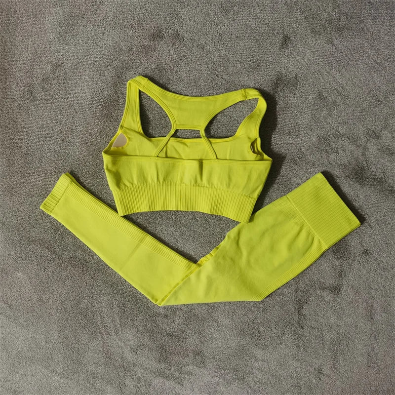 Fitness Yoga Set Seamless Sport Women's Sportswear