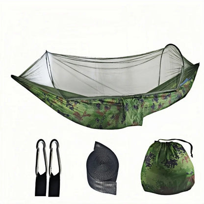 Camping hammock with mosquito net sleeping tent hammock suitable for camping hammock outdoor furniture garden leisure hammock - MyLootWare
