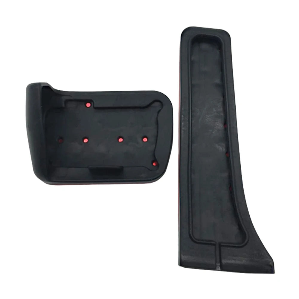 2pcs Aluminum Car Pedals Foot Brake Accelerator Gas Pedal Pad Cover for Mercedes-Benz C CLS E GLK SLK W205 W212 W222 - MyLootWare