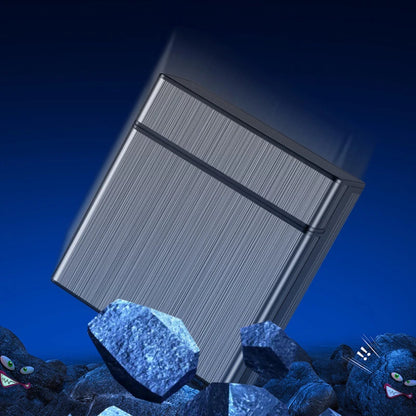 Large Capacity Cigarette Case Automatic Flip Cover