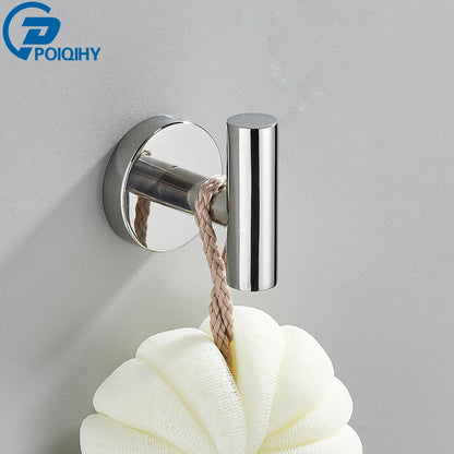 Polished Chrome Toilet Paper Holder Wall Hook