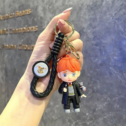 Harry Hogwarts Keychain Cute Cartoon Character Car