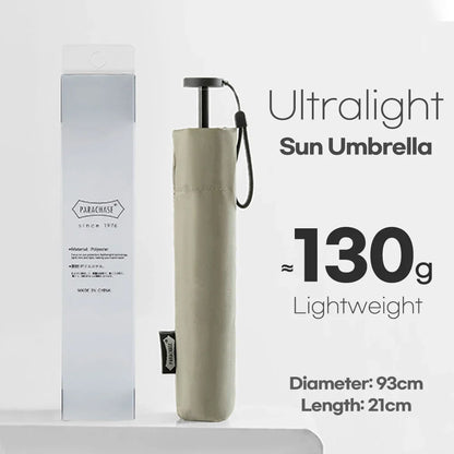 Parachase Pencil Folding UV Umbrella Carbon Fiber