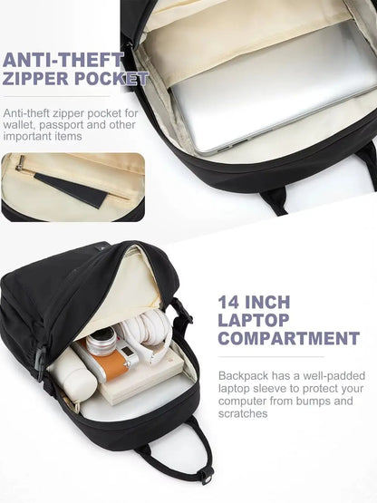Laptop Backpack for Women Waterproof Travel