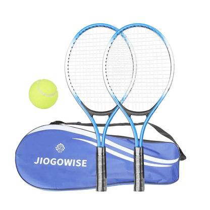 2pcs Tennis Rackets Included Tennis Bag And Tennis Sports Exercise Racquet Set Youth Games Outdoor,Suitable for Beginner - MyLootWare