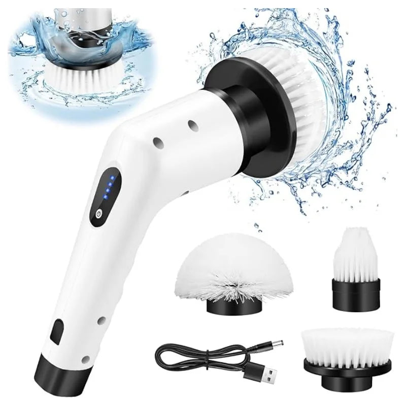 3-in-1 Electric Spin Scrubber Portable Cleaner - MyLootWare