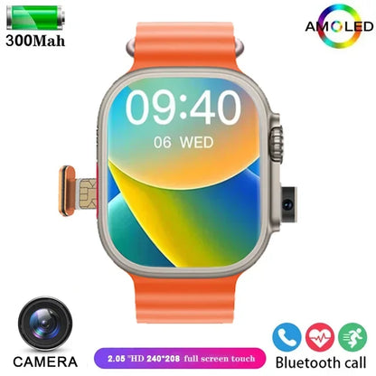 2025 New 4G SmartWatch SIM Card GPS WIFI Video Call IP68 Waterproof Smartwatch Camera Monitor Tracker Location Phone Smartwatch - MyLootWare