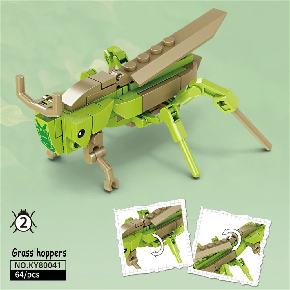 Weevil Insect Series Model Building Blocks Toys