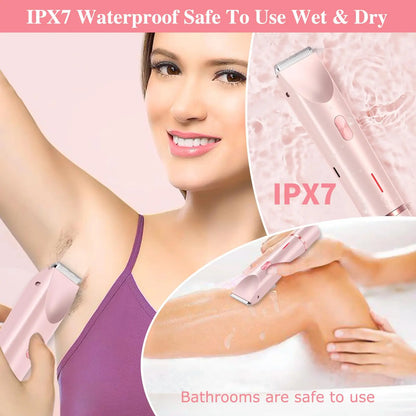 Women's 2-in-1 Electric Bikini Trimmer & Shaver