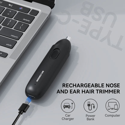 MAXGROOM Rechargeable Nose Hair Trimmer for Men