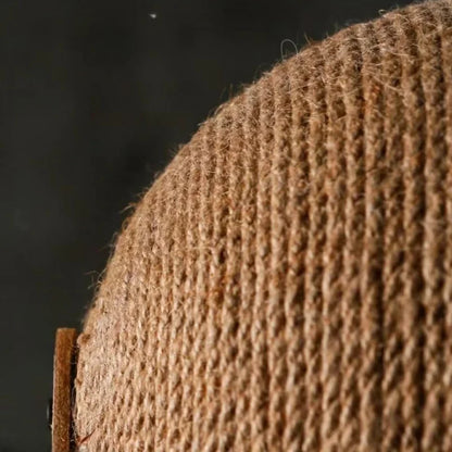 Wooden Cat Scratching Ball 2 In 1 Cat Scratcher
