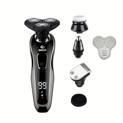 Professional men's electric shaver, with smooth