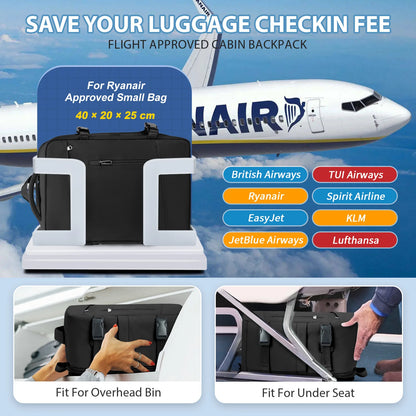 Business Backpacks for Men‘s Bags Women Backpack Travel 40x20x25 Ryanair Carry-Ons, Laptops Backpacks College Schoolbags Bluey ﻿ - MyLootWare