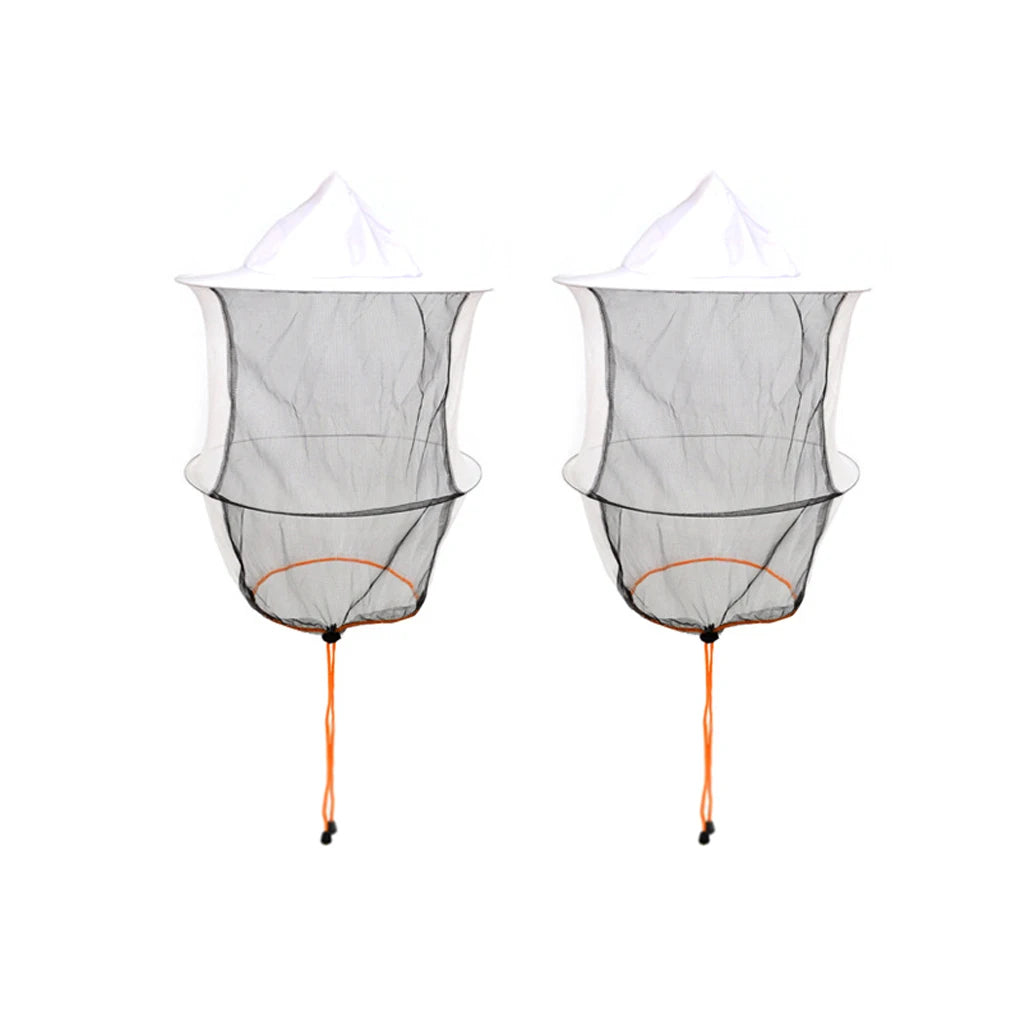 2pcs Stay Protected With Mesh Beekeeping Hat Premium Fabric For Beekeepers Multi-purpose High-quality Fabric - MyLootWare