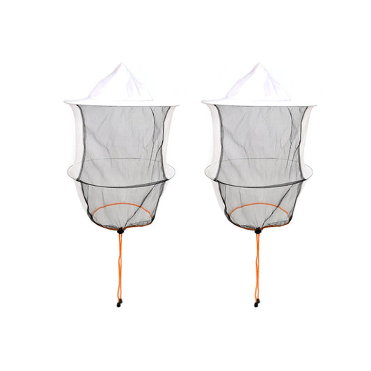 2pcs Stay Protected With Mesh Beekeeping Hat Premium Fabric For Beekeepers Multi-purpose High-quality Fabric