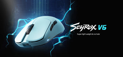SCYROX V6 Gaming Mouse, Pixart 3950, Omoron