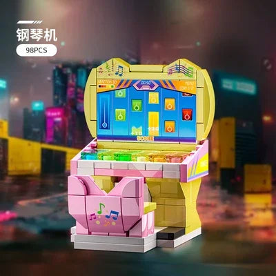 House Building Blocks Mini City Store Street View