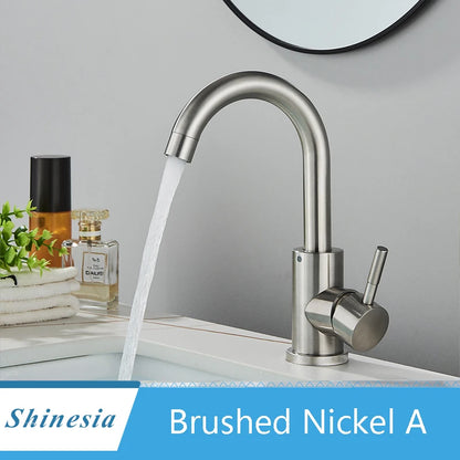 Shinesia 304 Stainless Steel Bathroom Faucet Basin
