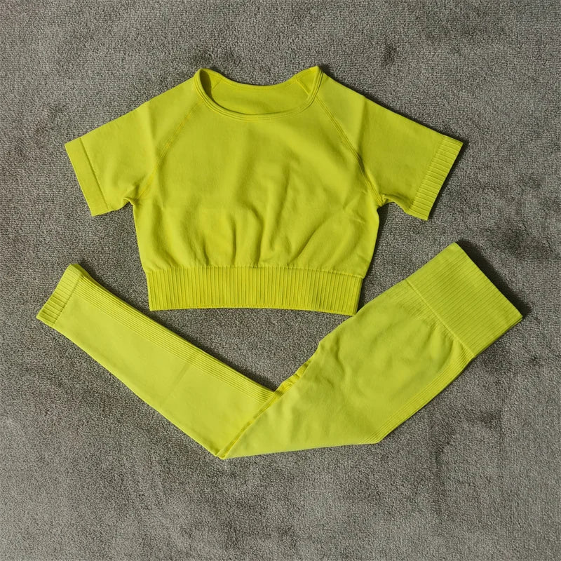 Fitness Yoga Set Seamless Sport Women's Sportswear