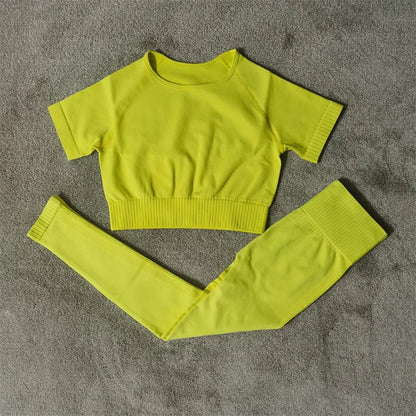 Fitness Yoga Set Seamless Sport Women's Sportswear