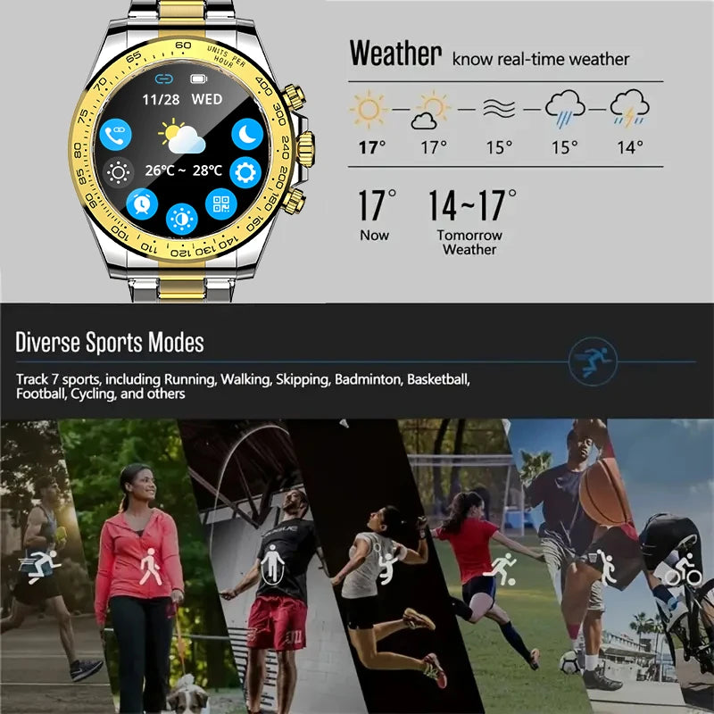 Smartwatch for Men New Smart Watch High-end 2024