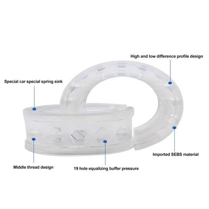 Car Shock Absorber Spring Bumper Power Auto-buffers Cushion Avtobafery Car Accessories Universal A B C D E F Car Accessories - MyLootWare