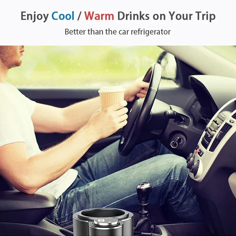 Smart 2 In 1 Car Heating Cooling Cup for Coffee