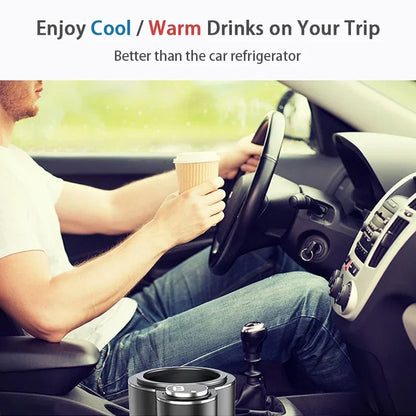 Smart 2 In 1 Car Heating Cooling Cup for Coffee