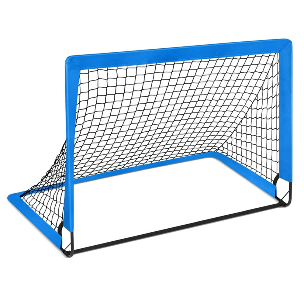 2pcs/1pc Soccer Goals Soccer Net for Backyard, Portable Soccer Goal, Pop Up Soccer Goal Net for Backyard - MyLootWare