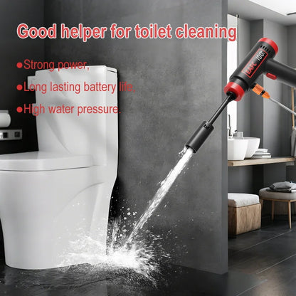 Cordless High-Pressure Washer Water Gun Build In