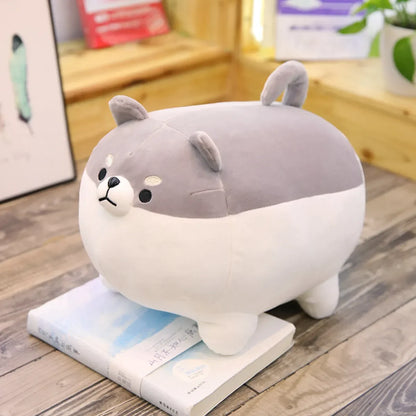 30-50CM Cute Fat Shiba Inu Dog Plush Toy Stuffed Soft Animal Pillow Cushion For Children Kids Birthday Xmas Gifts - MyLootWare
