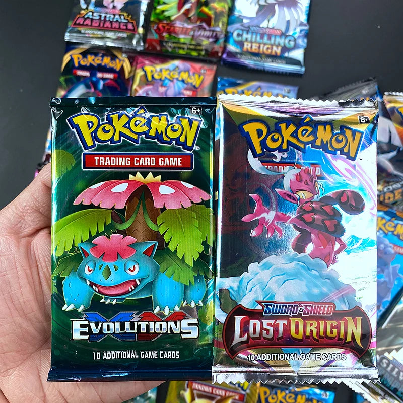 20pcs English Pokemon Card TCG:Evolutions Booster Box Trading Game Collection Children Toys - MyLootWare