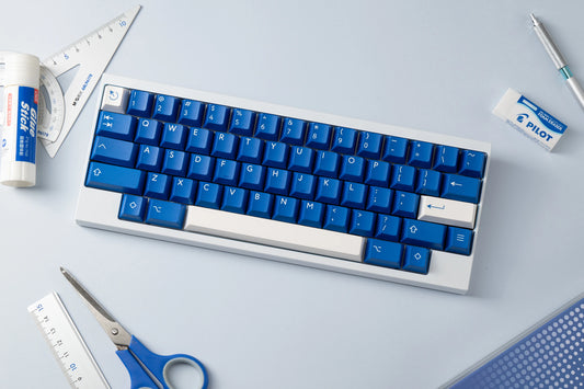 [Base Kit] PBTfans Serenity blue PBT material