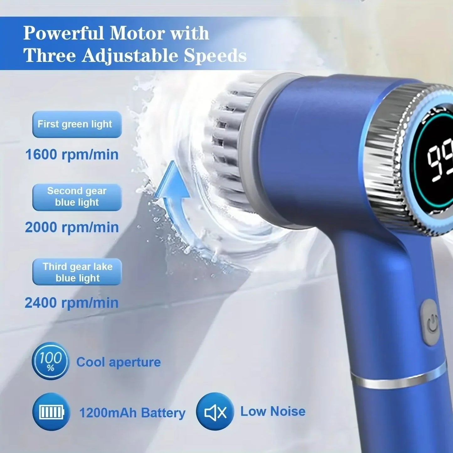 Zai Xiao 5 in 1 Electric Cleaning Brush