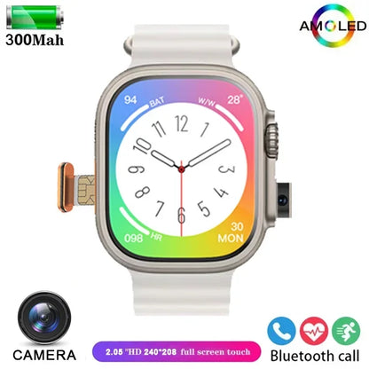 2025 New 4G SmartWatch SIM Card GPS WIFI Video Call IP68 Waterproof Smartwatch Camera Monitor Tracker Location Phone Smartwatch - MyLootWare
