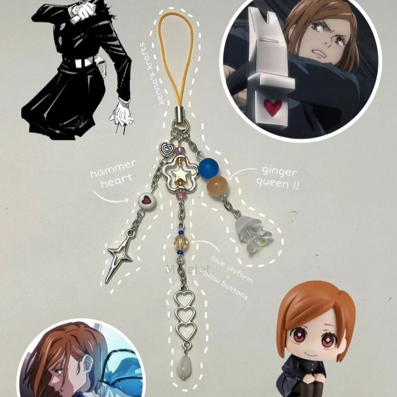 Handmade Anime Inspired Phone Charm | Anime