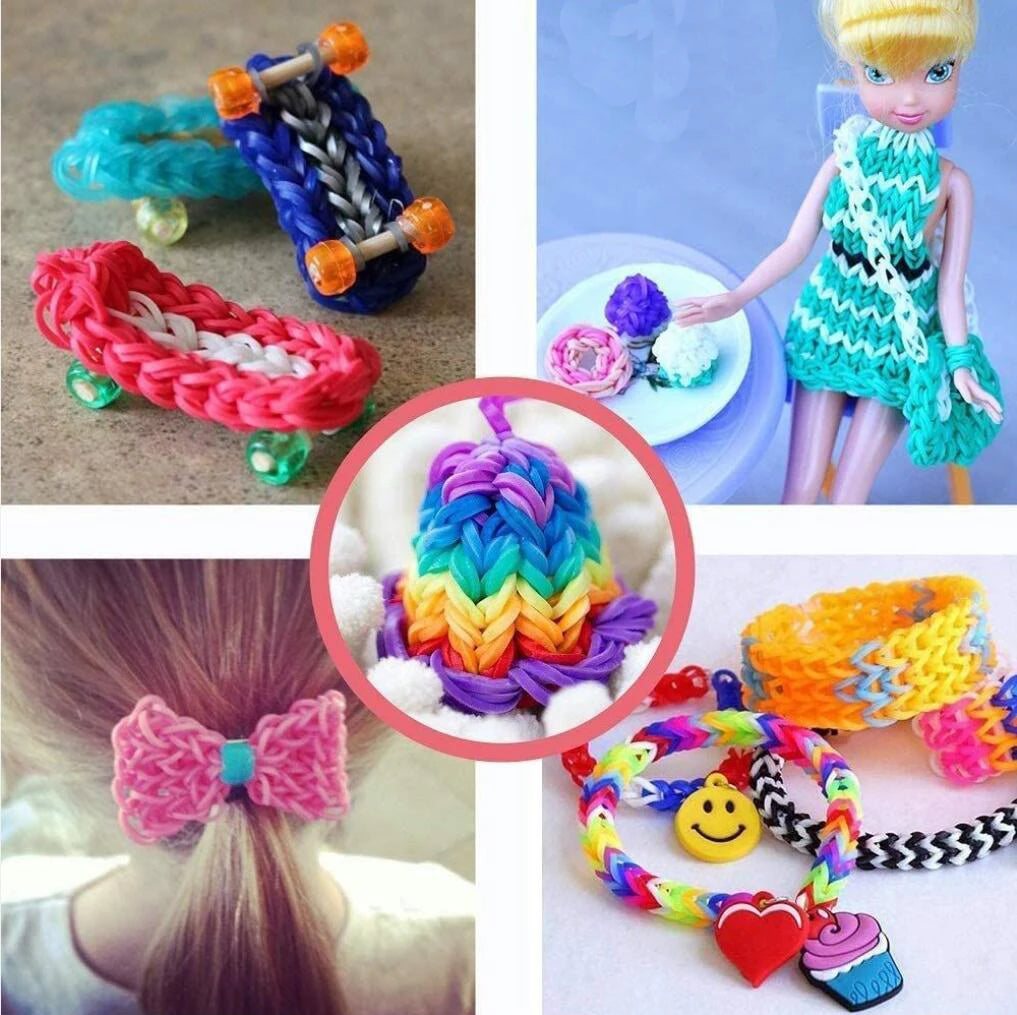 DIY Loom Rubber Band Bracelet Girls Boys