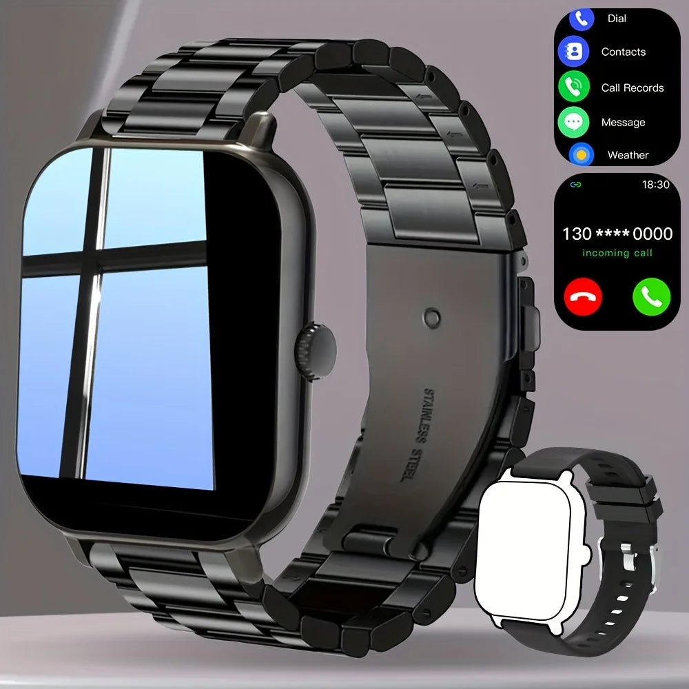 2025 latest smart watch for men and women wireless call/receive multiple sports modes sports record support wireless call - MyLootWare