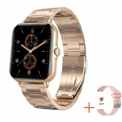 2025 2.01'' Smart Watch Bluetooth Call Play Music Smartwatch Fitness Clock Sport Waterproof Watches for Men Women iPhone Android - MyLootWare