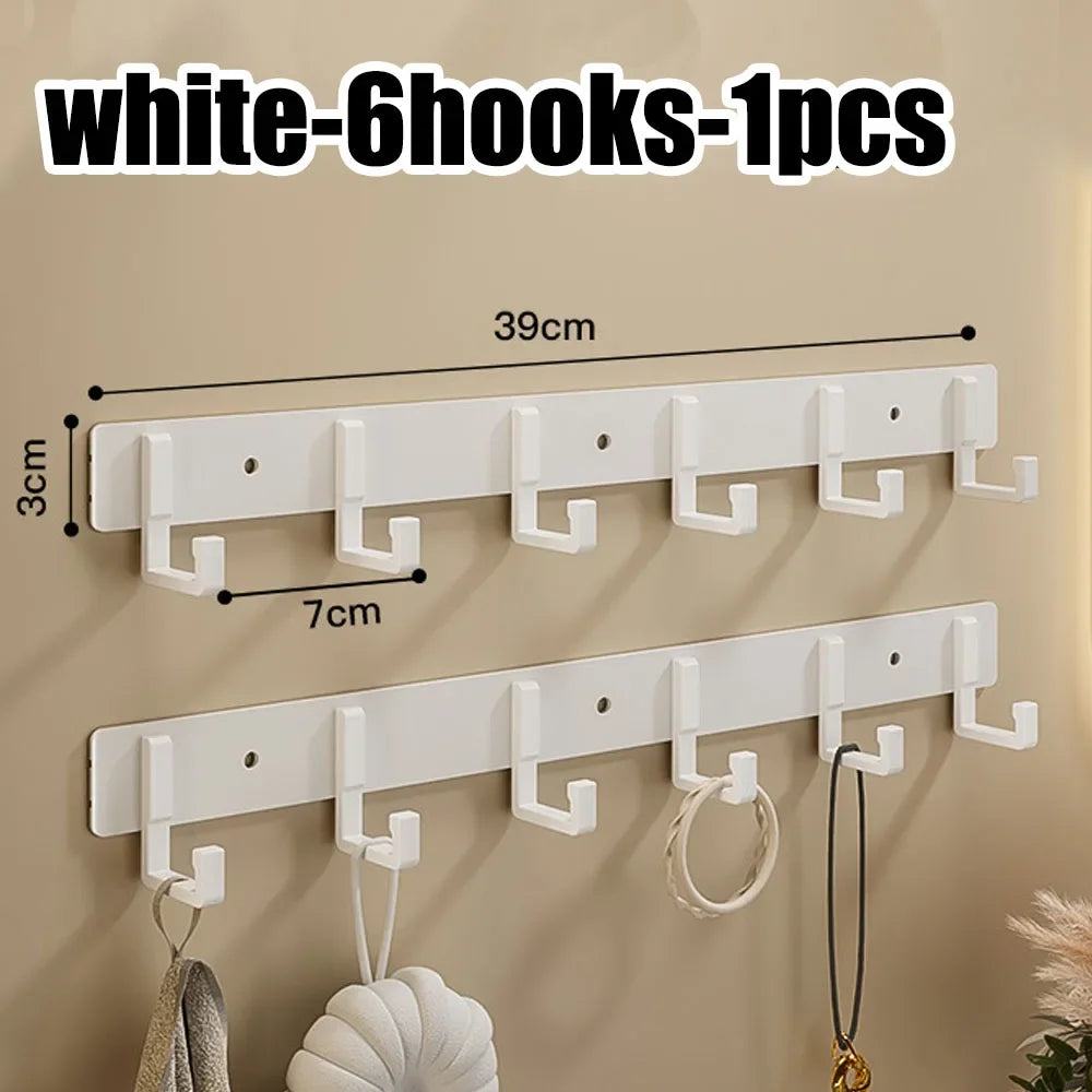 Hook strong adhesive wall mounted towel bathroom