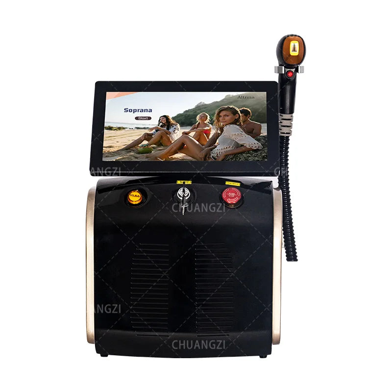 2025 Powerful 3500W Alexandrite Ice Platinum Laser Epilator Professional Diode Laser Machine Permanent Hair Remover for Woman - MyLootWare