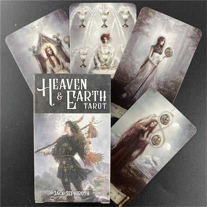 Heaven Earth Tarot cards A 78 Deck Oracle English
