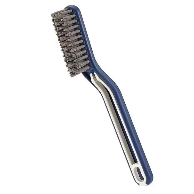 2 In1 Clip Hair Cleaning Brush Bathroom Tile Floor Gap Cleaning Brush Hard Bristle Window Crevice Cleaning Tool - MyLootWare