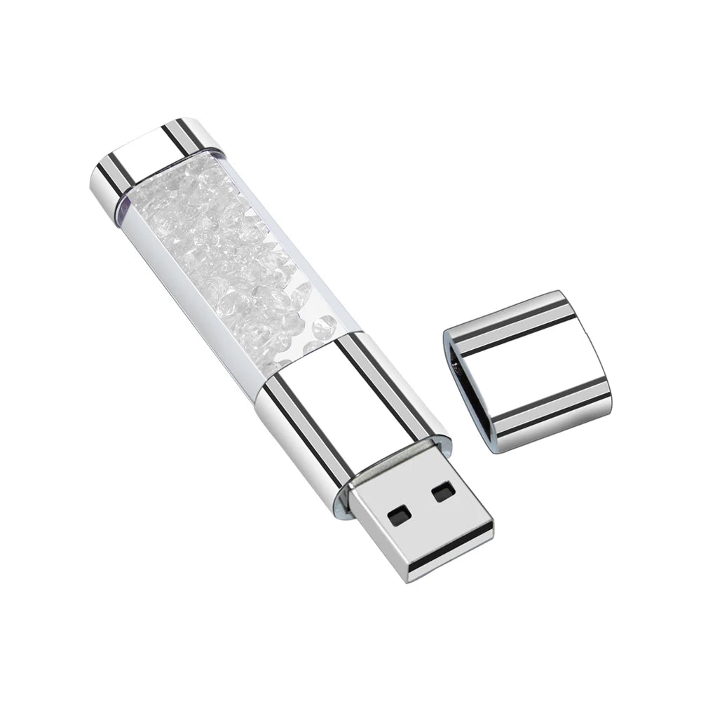 Fashion Diamond Logo Customised Crystal With LED