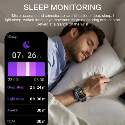 Men's Smart Watch with BT Call Support, IP68