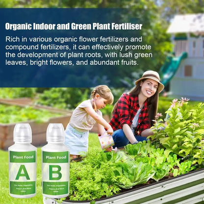 AB Fertilizer Set for Hydroponic Garden Plants - MyLootWare